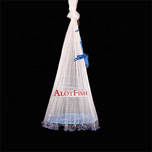 Buy 4ft-14ft Monofilament Fishing Net With Disc Easy Throw American Style  Multifilament Frisbee Fishing Cast Net from Hebei Usky Plastic Co., Ltd.,  China